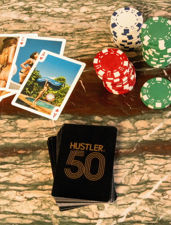 HUSTLER 50th Anniversary Nude Playing Cards