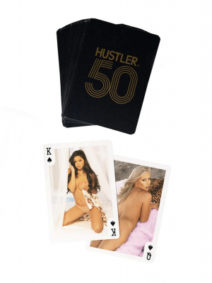 HUSTLER 50th Anniversary Nude Playing Cards